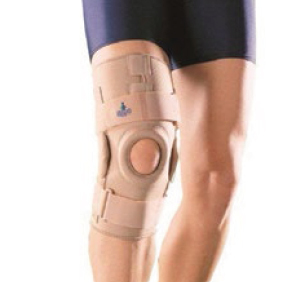 Oppo 1031 knee stabiliser hinged
